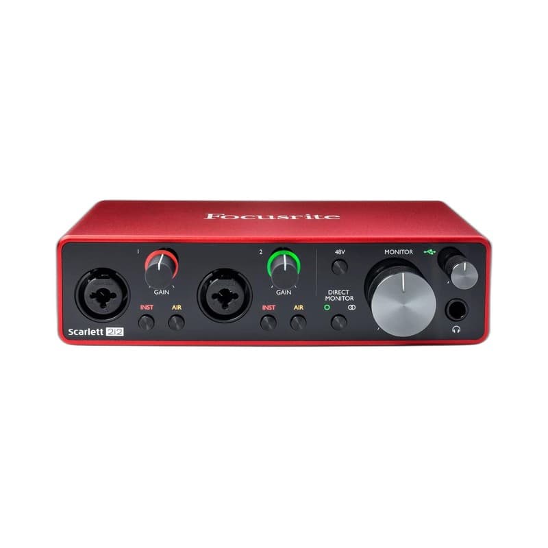 Focusrite Scarlett 2i2 Gen 3 - foto 2