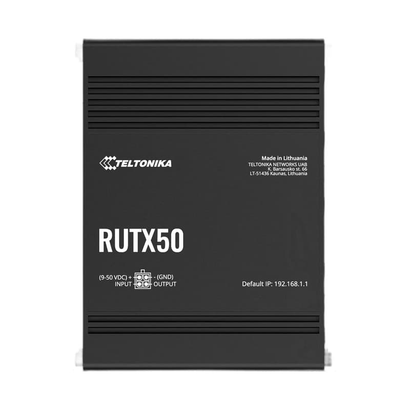 Teltonika RUTX50 Industrial 5G Router